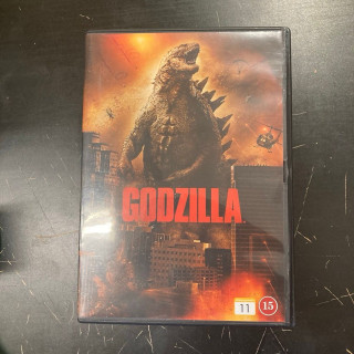 Godzilla (2014) DVD (M-/M-) -toiminta/sci-fi-